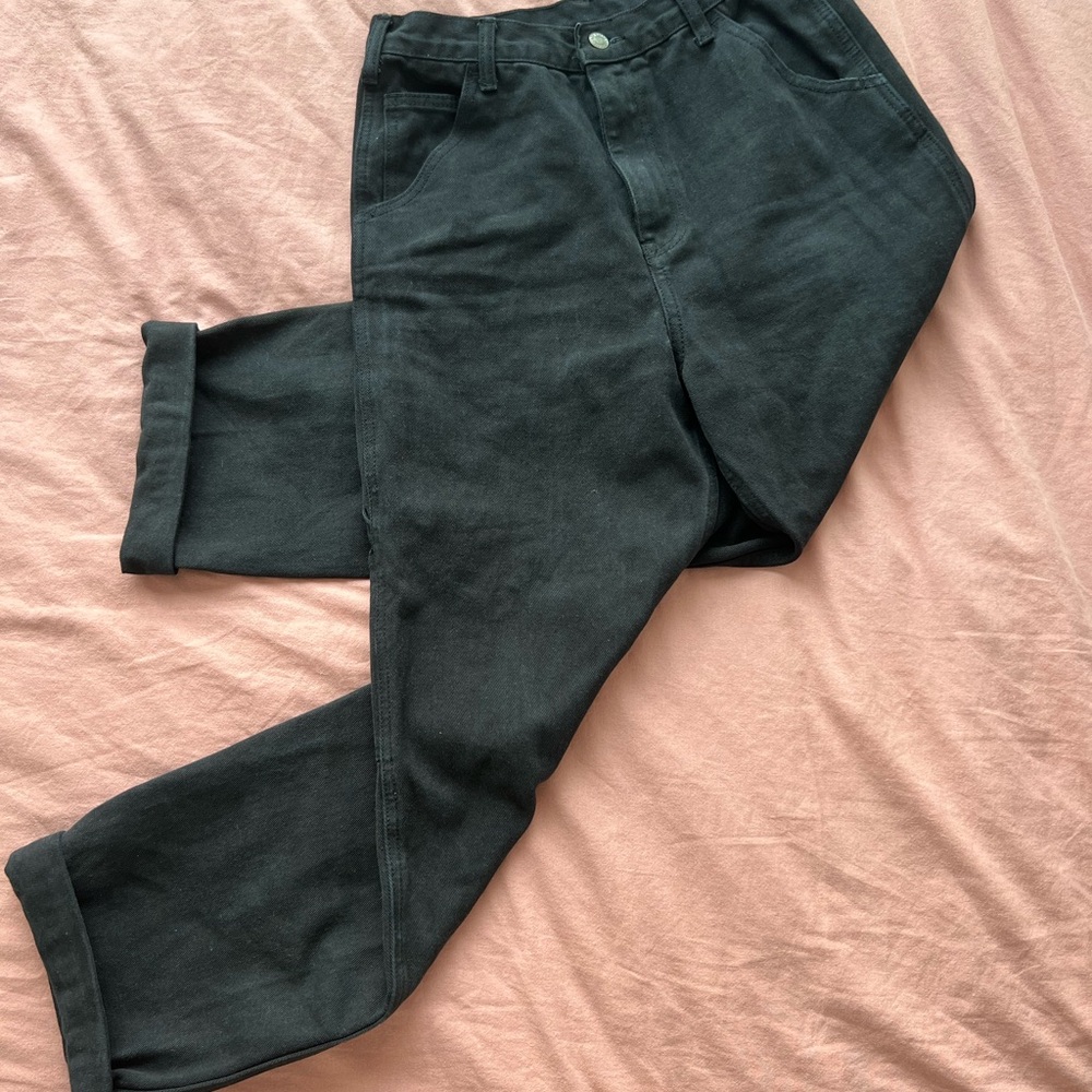 Brandy Melville Black Carpenter/Cargo style jeans